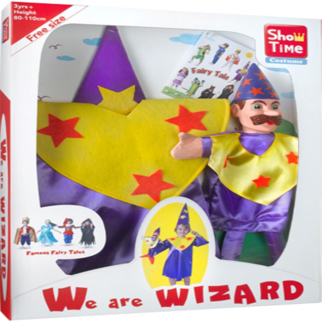 Wizard Costume & Hand Puppet